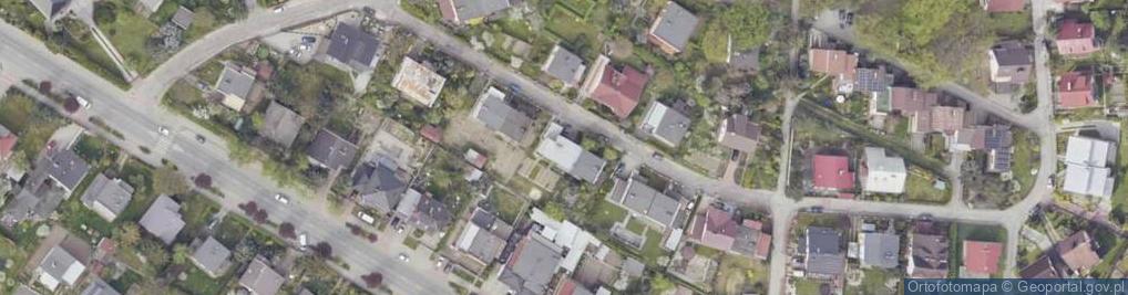 Zdjęcie satelitarne Jaskółcza ul.