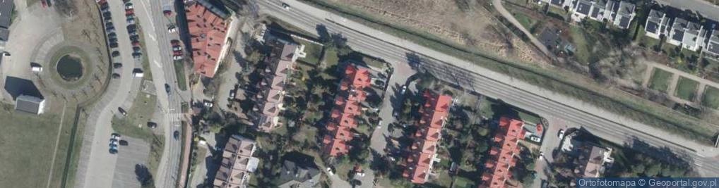 Zdjęcie satelitarne Jaskółki ul.