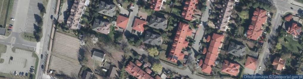 Zdjęcie satelitarne Jaskółki ul.