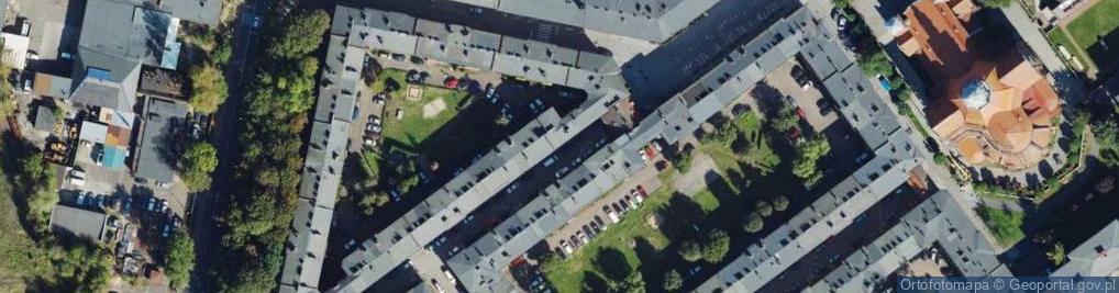 Zdjęcie satelitarne Janowska ul.