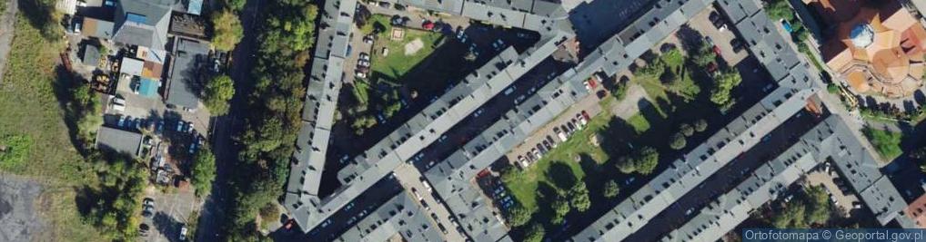 Zdjęcie satelitarne Janowska ul.