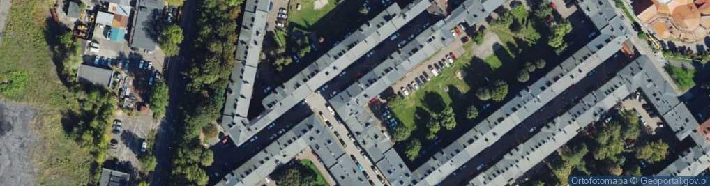 Zdjęcie satelitarne Janowska ul.