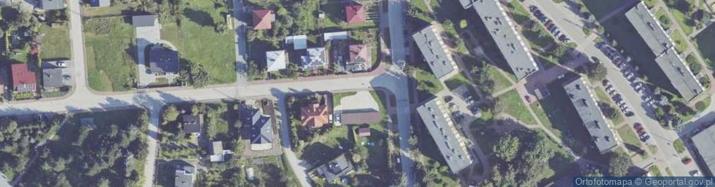 Zdjęcie satelitarne Jana Pawła II ul.