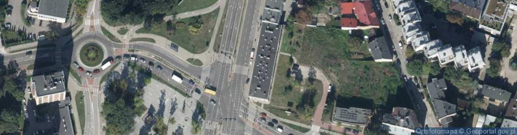 Zdjęcie satelitarne Jana Pawła II ul.