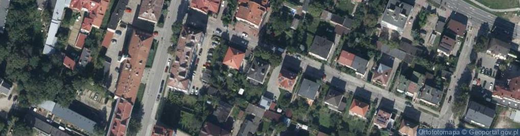 Zdjęcie satelitarne Jarońskich ul.