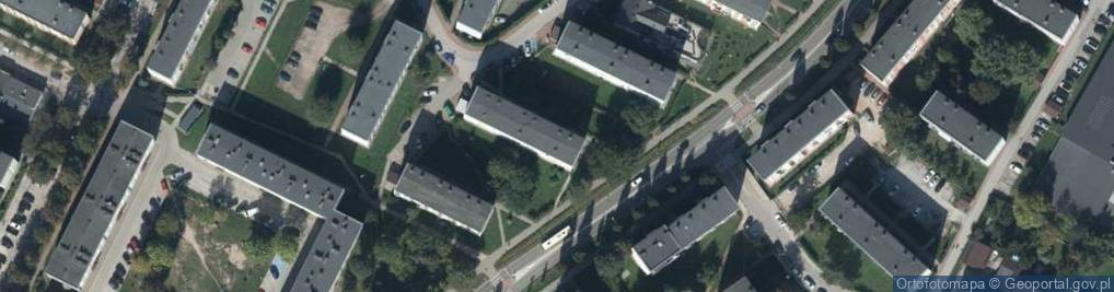 Zdjęcie satelitarne Jagiellońska ul.