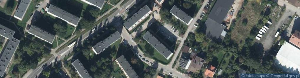 Zdjęcie satelitarne Jagiellońska ul.