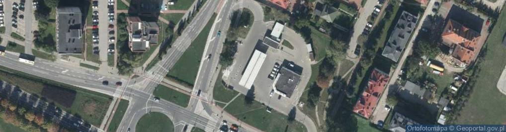 Zdjęcie satelitarne Jagiellońska ul.
