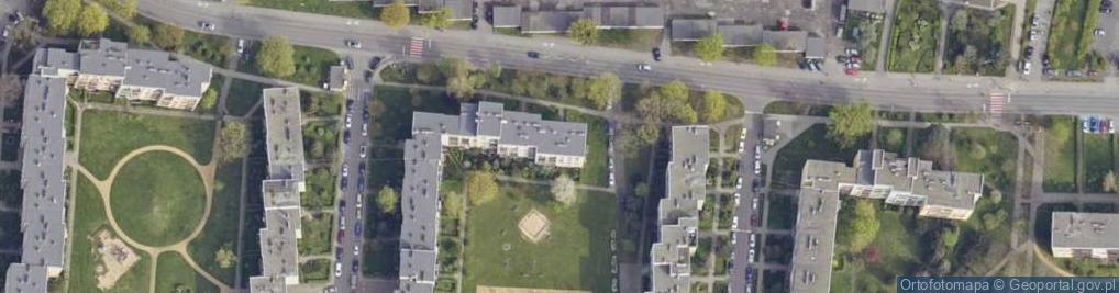 Zdjęcie satelitarne Jana Pawła II ul.