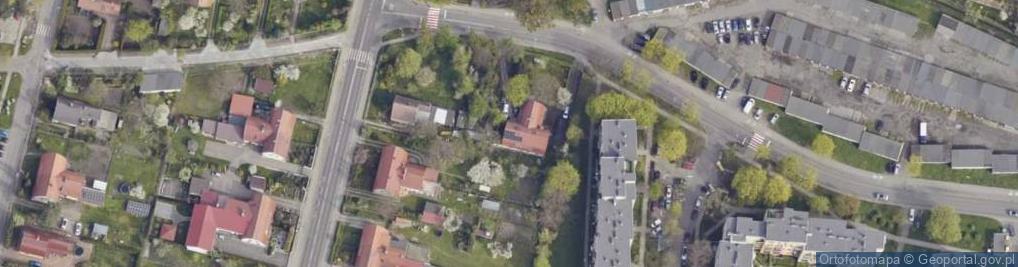 Zdjęcie satelitarne Jana Pawła II ul.