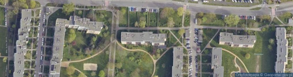 Zdjęcie satelitarne Jana Pawła II ul.