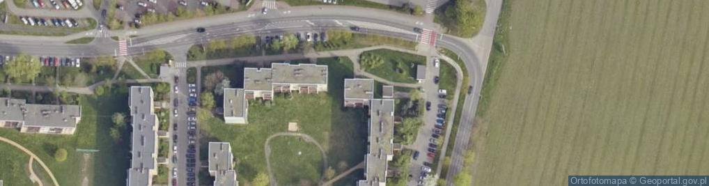 Zdjęcie satelitarne Jana Pawła II ul.