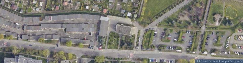 Zdjęcie satelitarne Jana Pawła II ul.