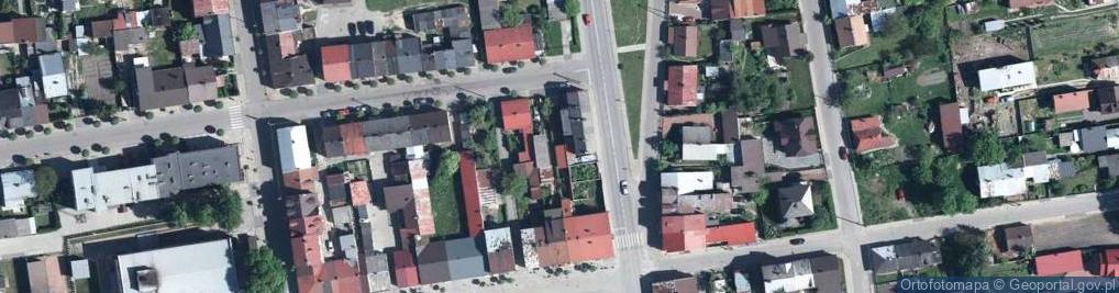 Zdjęcie satelitarne Jana Pawła II ul.