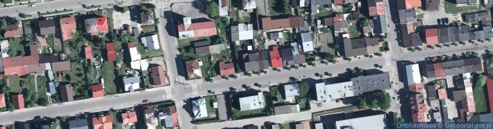 Zdjęcie satelitarne Jana Pawła II ul.