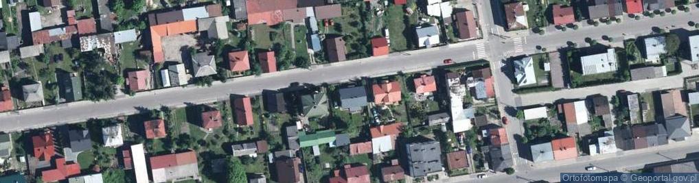 Zdjęcie satelitarne Jana Pawła II ul.