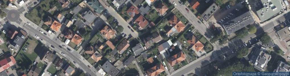 Zdjęcie satelitarne Jaśminowa ul.