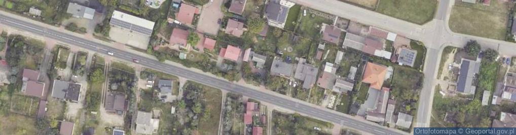 Zdjęcie satelitarne Jana Pawła II ul.
