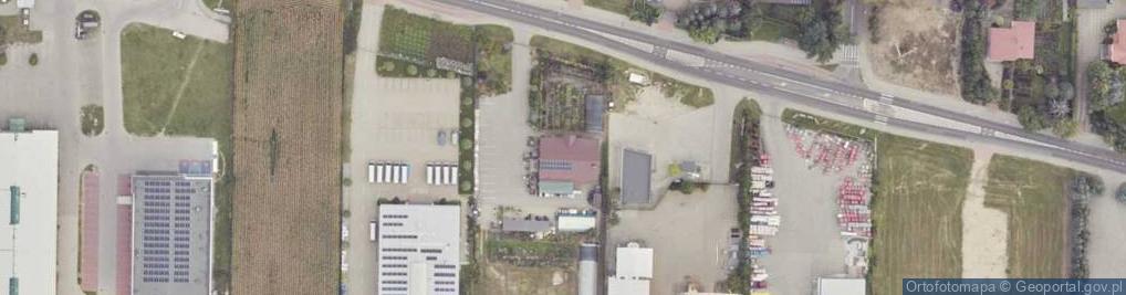 Zdjęcie satelitarne Jana Pawła II ul.