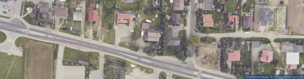Zdjęcie satelitarne Jana Pawła II ul.