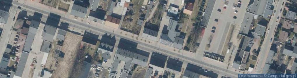 Zdjęcie satelitarne Jana Pawła II ul.