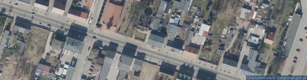 Zdjęcie satelitarne Jana Pawła II ul.