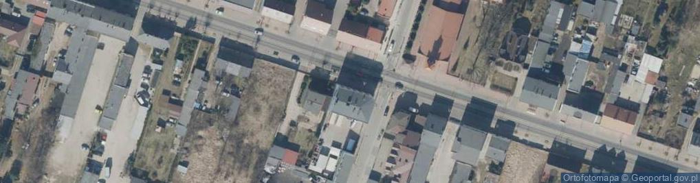 Zdjęcie satelitarne Jana Pawła II ul.