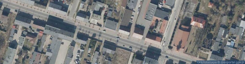 Zdjęcie satelitarne Jana Pawła II ul.