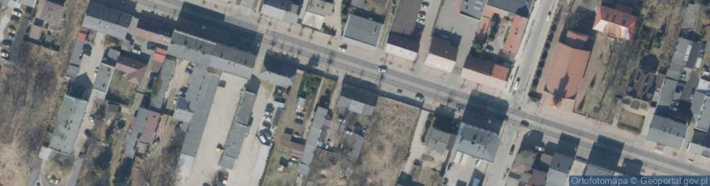 Zdjęcie satelitarne Jana Pawła II ul.
