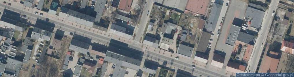 Zdjęcie satelitarne Jana Pawła II ul.