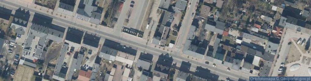 Zdjęcie satelitarne Jana Pawła II ul.