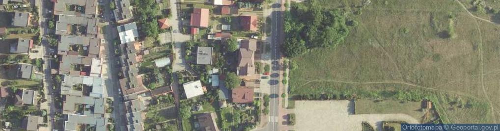 Zdjęcie satelitarne Jana Pawła II ul.