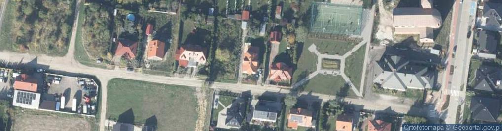 Zdjęcie satelitarne Jana Pawła II ul.