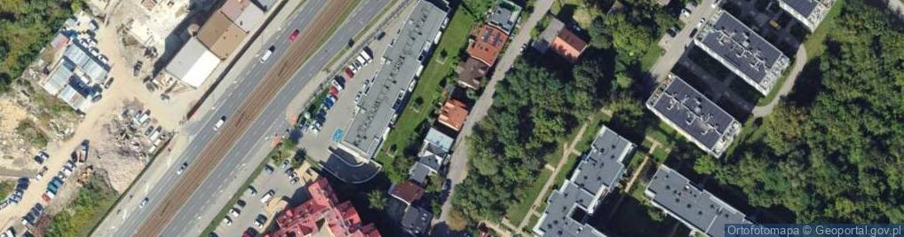Zdjęcie satelitarne Janusa Stefana, mjr. pil. ul.