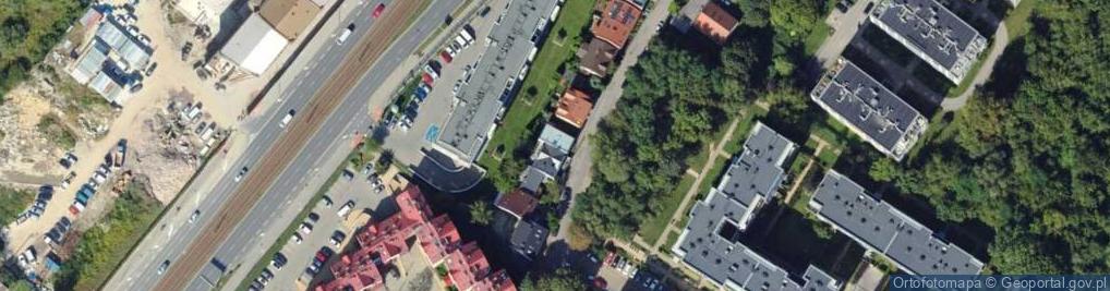 Zdjęcie satelitarne Janusa Stefana, mjr. pil. ul.