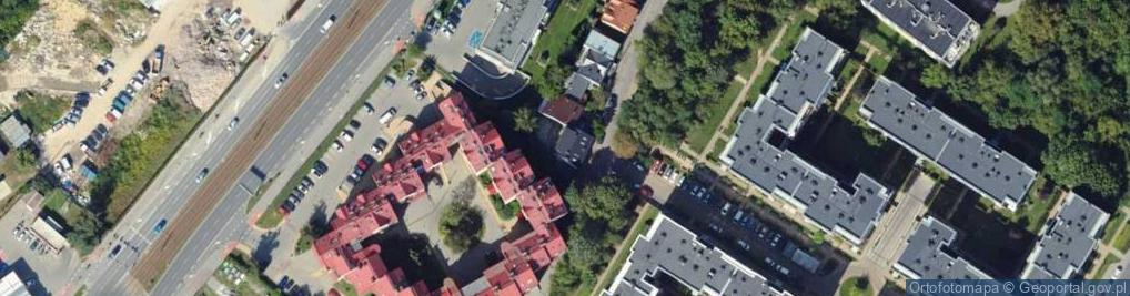 Zdjęcie satelitarne Janusa Stefana, mjr. pil. ul.