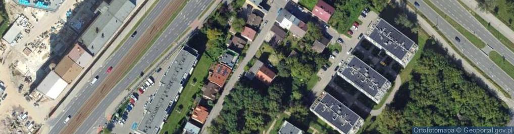 Zdjęcie satelitarne Janusa Stefana, mjr. pil. ul.
