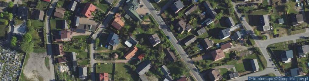 Zdjęcie satelitarne Jana Pawła II ul.