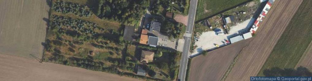 Zdjęcie satelitarne Jana Pawła II ul.