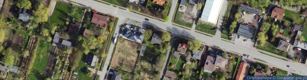 Zdjęcie satelitarne Jana Pawła II ul.