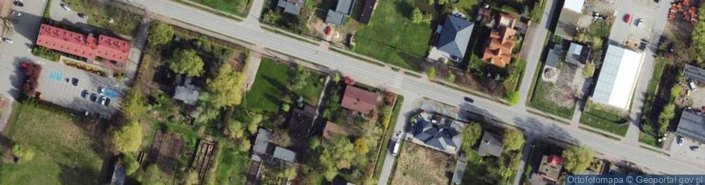 Zdjęcie satelitarne Jana Pawła II ul.