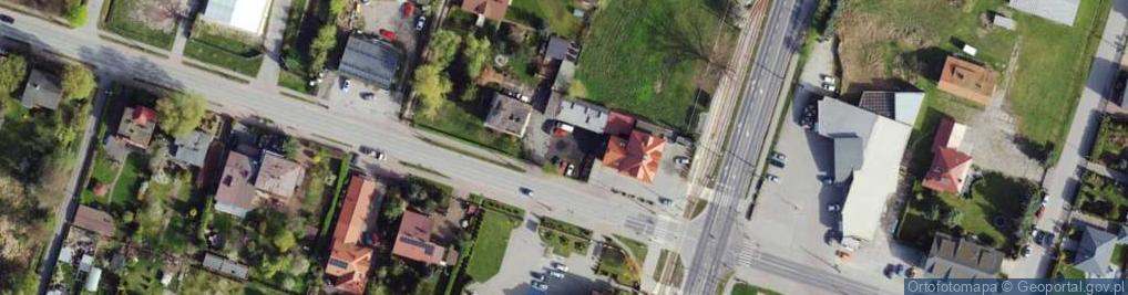 Zdjęcie satelitarne Jana Pawła II ul.