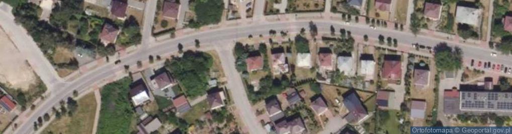 Zdjęcie satelitarne Jaworowa ul.