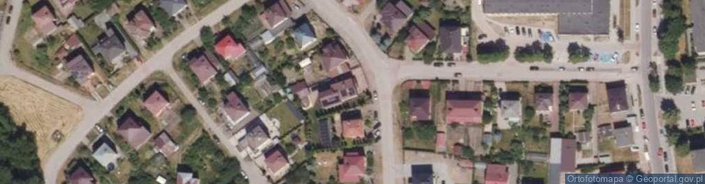 Zdjęcie satelitarne Jaworowa ul.