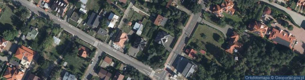 Zdjęcie satelitarne Jana Pawła I ul.