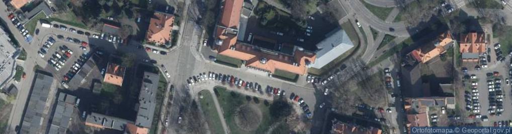 Zdjęcie satelitarne Jana Pawła II ul.