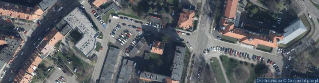 Zdjęcie satelitarne Jana Pawła II ul.