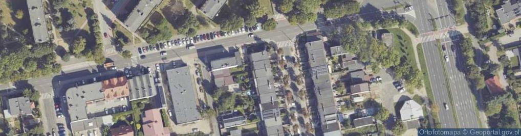 Zdjęcie satelitarne Jackowskiego Maksymiliana ul.
