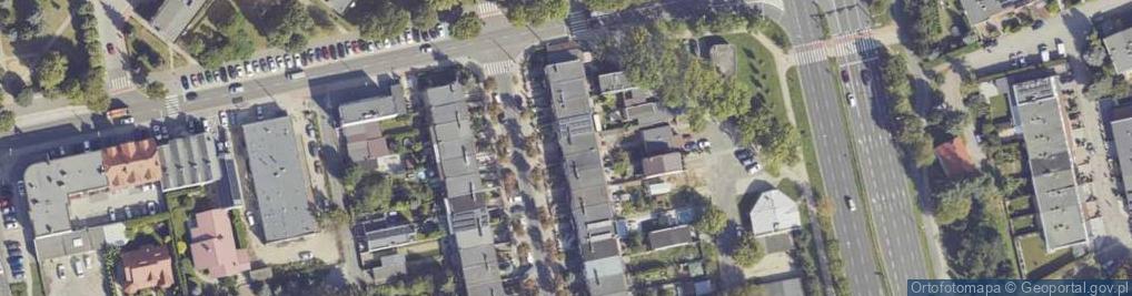 Zdjęcie satelitarne Jackowskiego Maksymiliana ul.