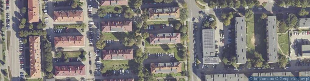 Zdjęcie satelitarne Jagiellońska ul.